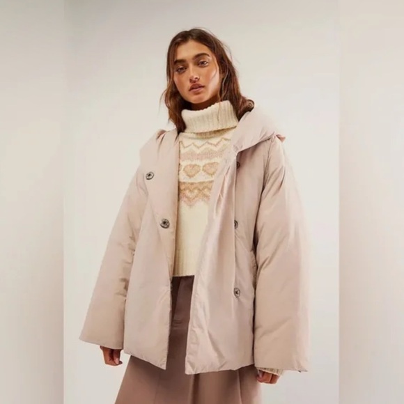 Free People Jackets & Blazers - Free People Cozy Cloud Puffer